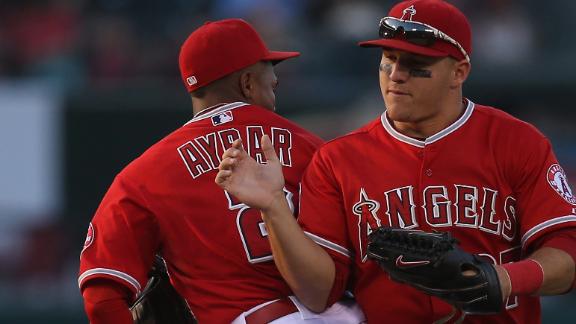 Angels deal reeling Indians 6th straight loss