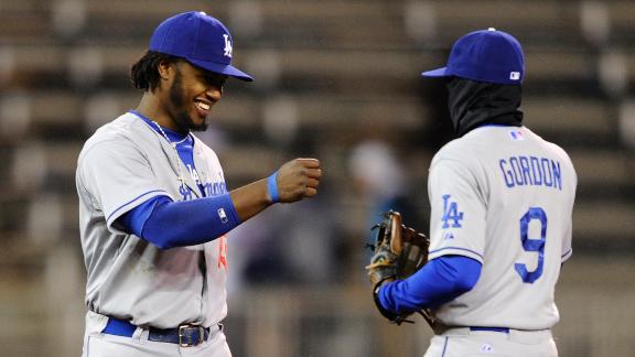 Dodgers finish doubleheader sweep in 12th