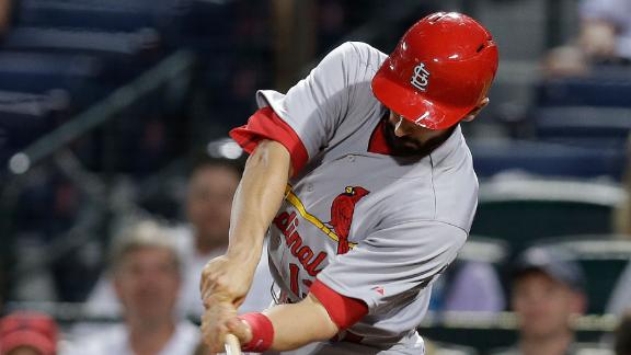 Carpenter, Cards extend Braves' skid to 7