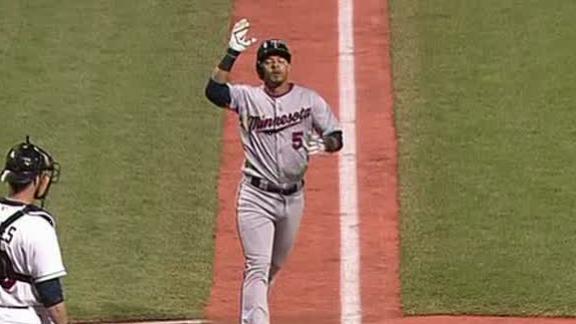 Escobar's HR in 10th ends 0-0 tie vs. Twins