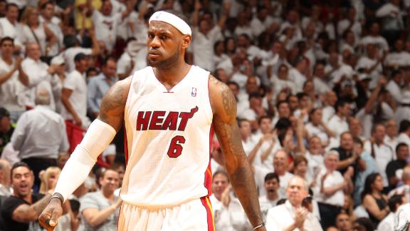 LeBron, Heat pull away from Nets in Game 1