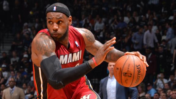 LeBron nets 49, Heat take 3-1 lead vs. Nets