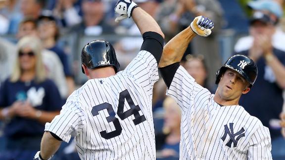 Yankees hit 5 HRs in rout of Pirates