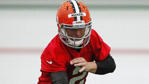 Coach: Manziel passes 1st test with Browns
