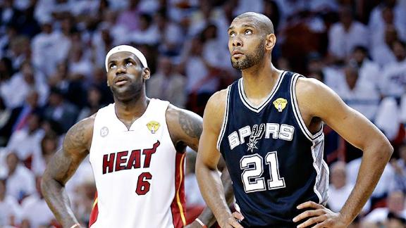 2014 NBA playoffs -- LeBron James tells San Antonio Spurs that …