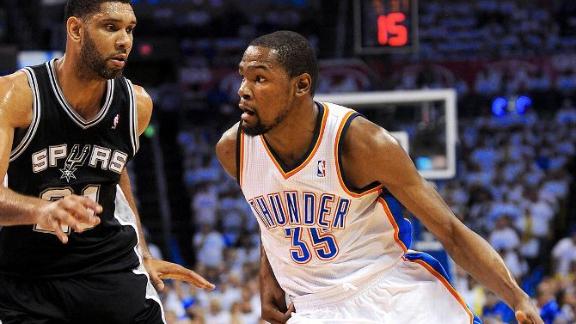 Durant lone unanimous All-NBA first-teamer