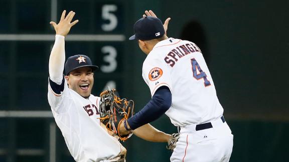 Springer caps rally as Astros thwart Angels