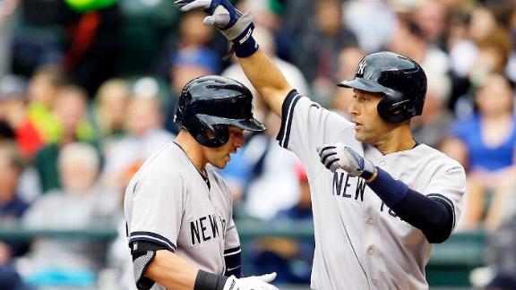 Jeter's big night caps Yankees' sweep of M's