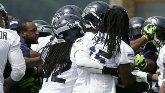 Seahawks' Sherman keys minicamp scuffle