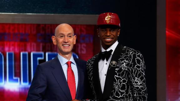 Cavs take Kansas G Wiggins with 1st pick
