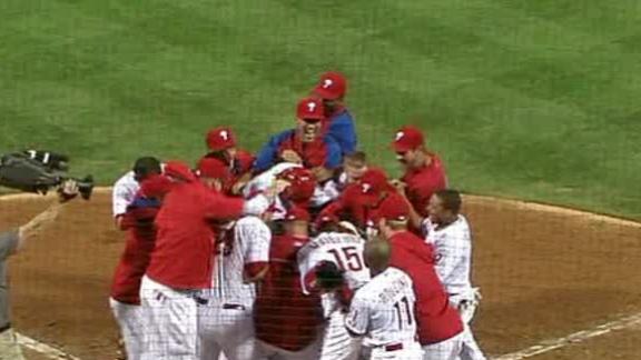 Utley 2-run HR lifts Phils over Marlins in 14th