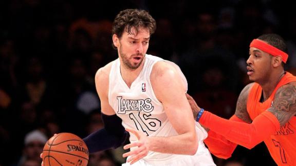 Lakers contact FAs Anthony, James, Gasol