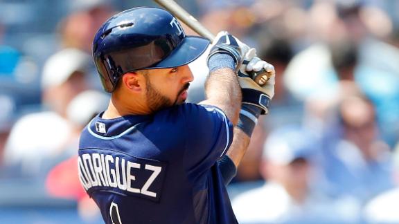 Rays sweep Yankees behind Rodriguez's HR