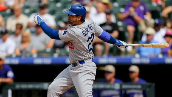 Kemp, Gonzalez lead Dodgers in rout