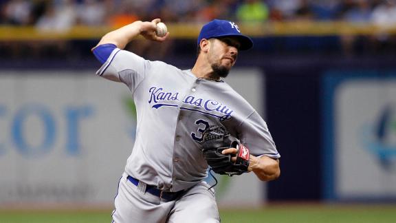 Shields fans 10 Rays to slow down ex-team