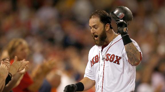 De La Rosa, Napoli lift Red Sox over Royals