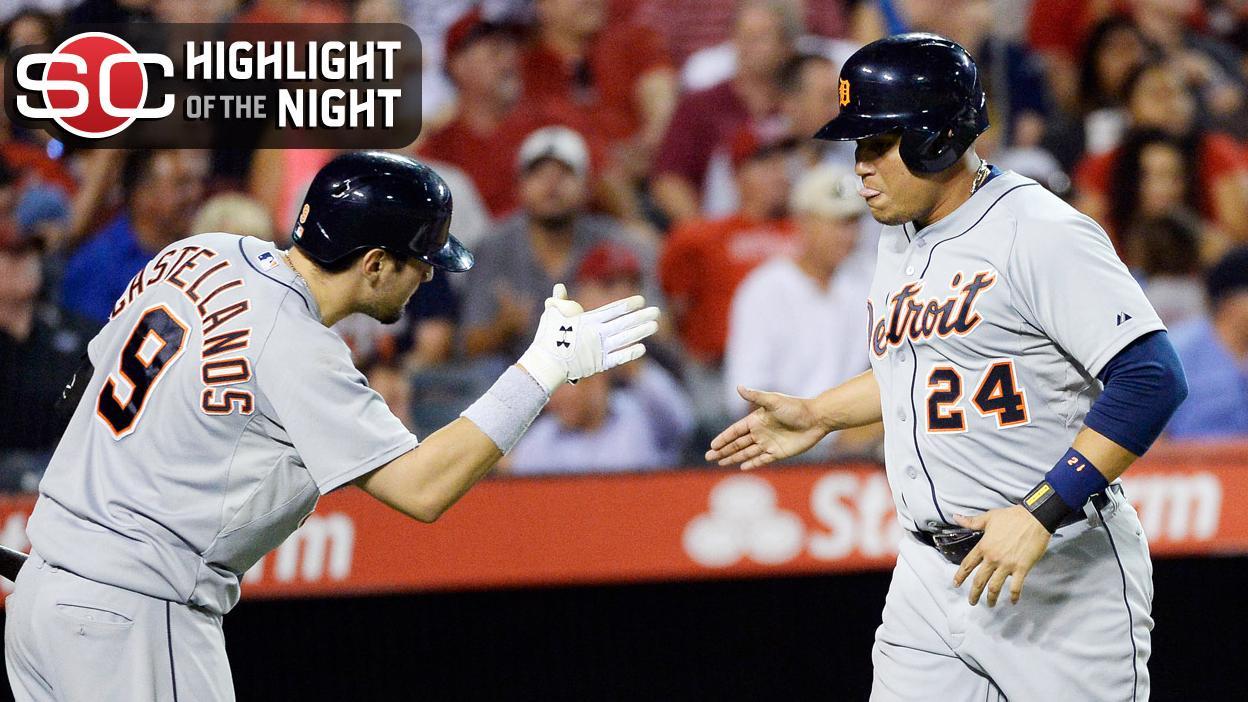 Tigers outlast Angels for Scherzer's 12th win