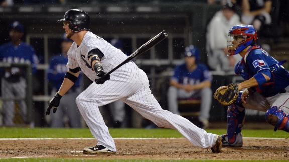 Flowers, Abreu hit White Sox past Rangers