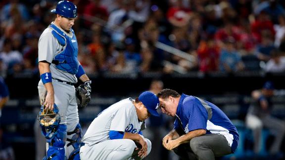 Dodgers' Ryu (glute) likely to miss start