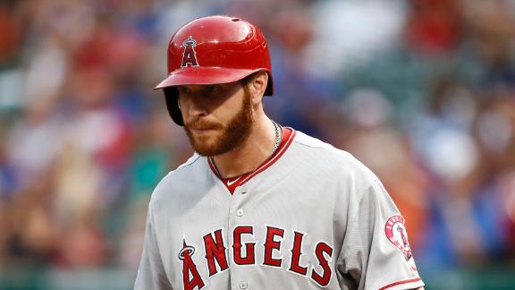 Angels OF Hamilton sits out 2nd game in row