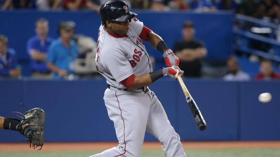 Cespedes stars in 10th as Red Sox end skid