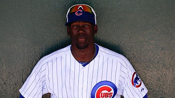 Rizzo (back) sits, Soler makes Cubs debut