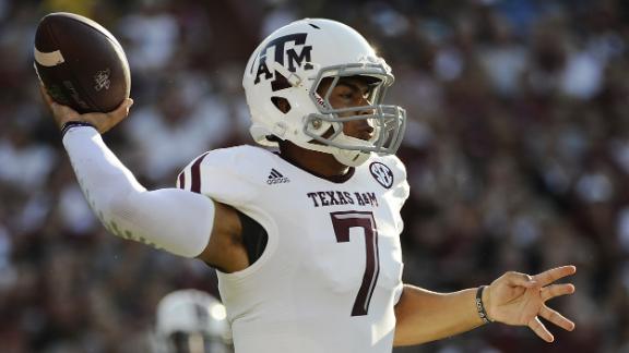 Manziel is big fan of 'Kenny Football' at A&M