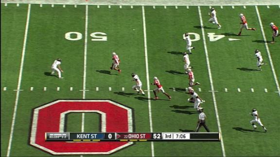 3Q OSU A. Melchiori punt for 46 yds,J. Marshall returns ...