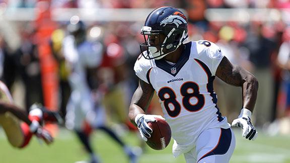 Demaryius Thomas Stats, News, Videos, Highlights, Pictures, Bio 