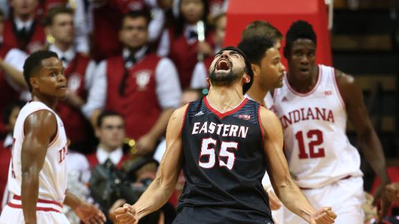 Eastern Washington Rallies To Stun Hoosiers College Basketball