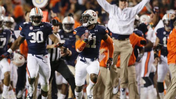 Auburn wins Iron Bowl on kick-six - ESPN Video