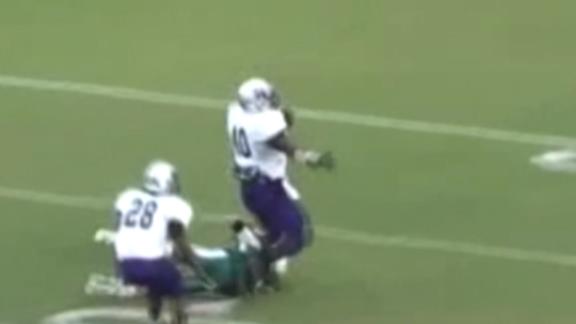 Luginbill He Is Built Like Spongebob Espn Video Espn