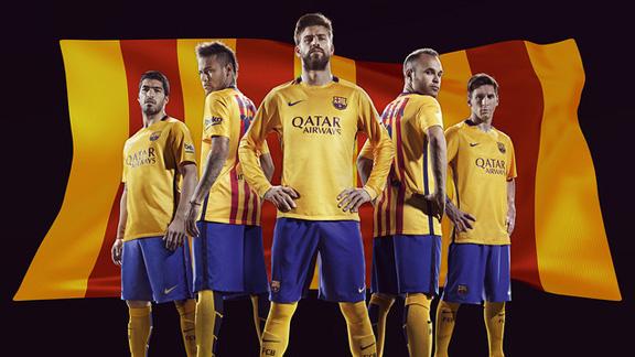 Barcelona muestra nuevo uniforme