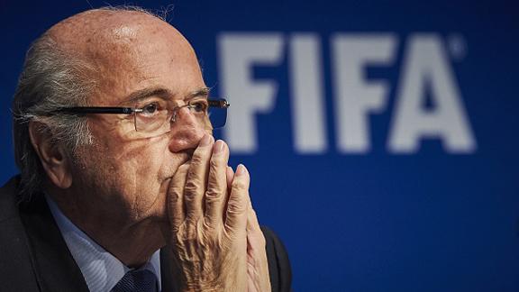 Blatter se reunió con personal de FIFA