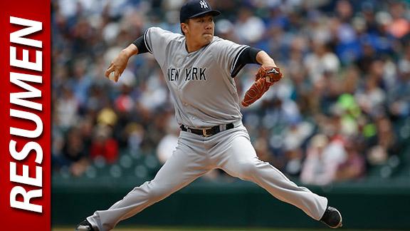 Tanaka regresó de lujo, Yankees ganan