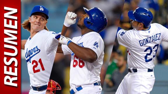 Greinke, Puig y el 'Titán' cargan a LA