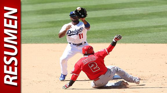 Jonrón de Ethier deja tendidos a Angelinos