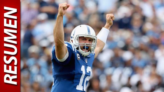 Colts se impusieron a los Titans