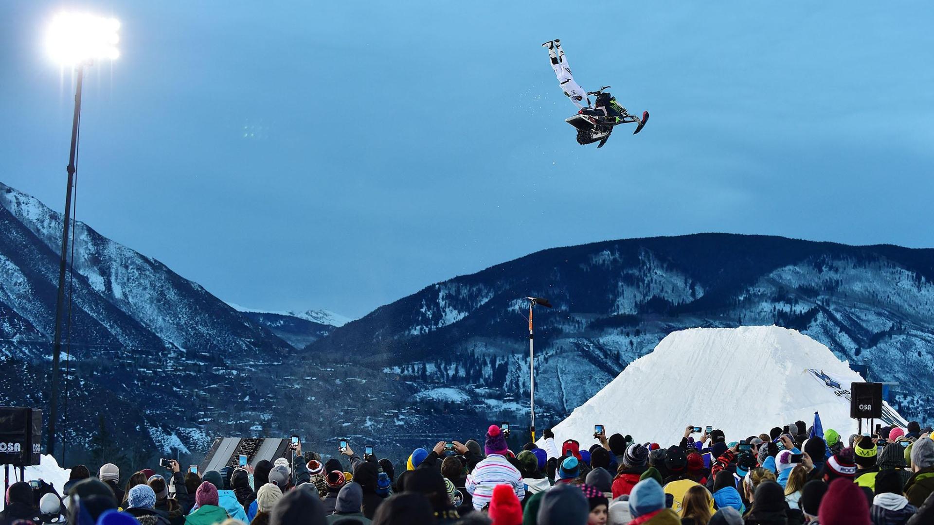 Heath Frisby Wins Silver In Monster Energy Snowmobile Freestyle