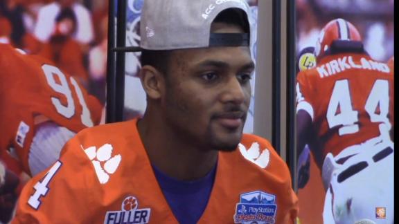 deshaun watson clemson jersey white deshaun watson clemson jersey white