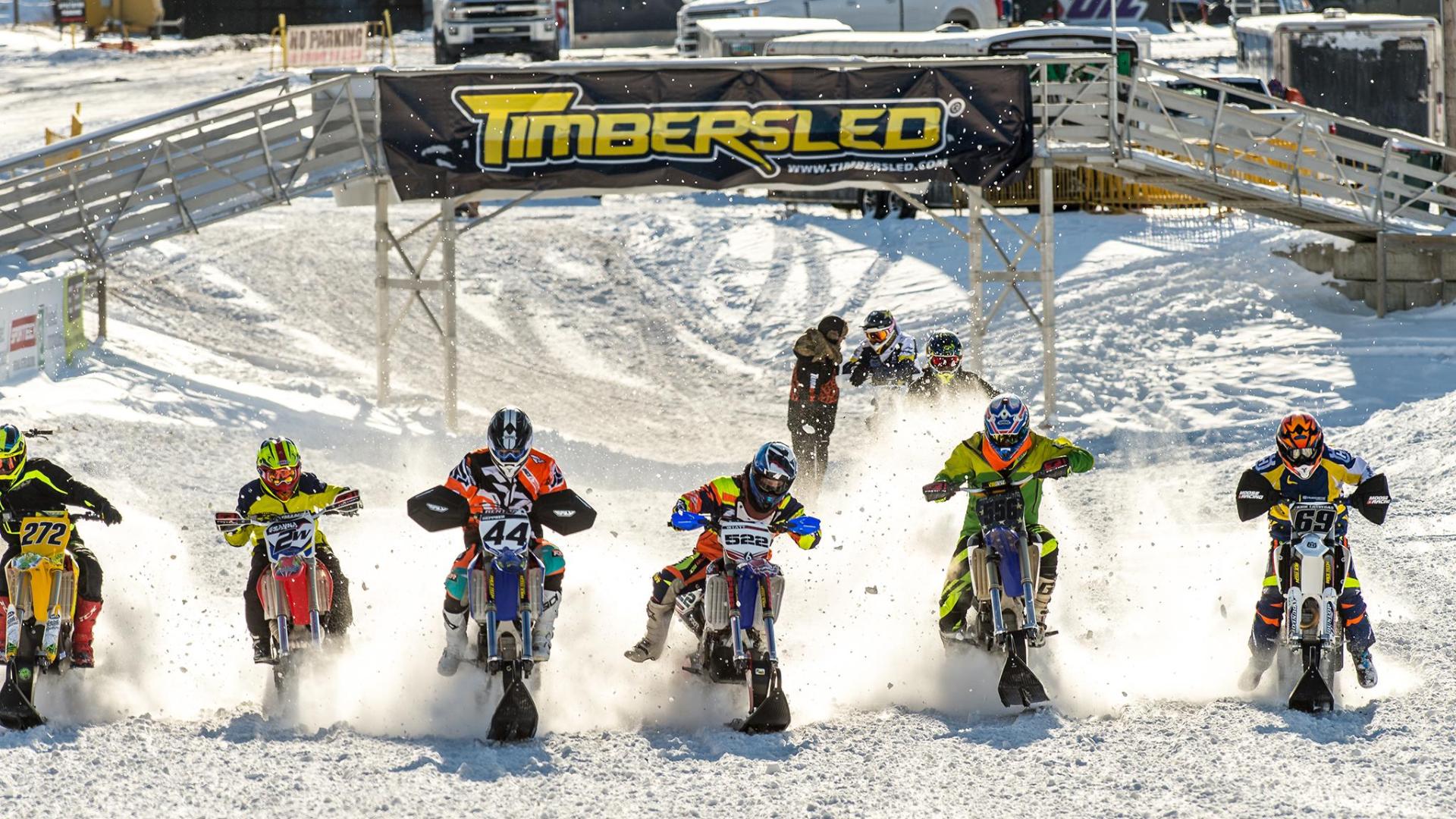 Qualifier X Games Aspen Snow Bikecross