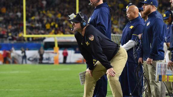 Harbaugh tries to emulate Ohio State legend - WatchESPN - 576 x 324 jpeg 32kB