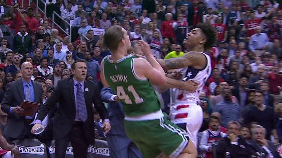 Oubre ejected after shoving Olynyk