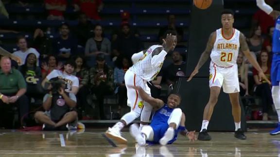 Smith Jr Hobbles Off Court ESPN Video ESPN