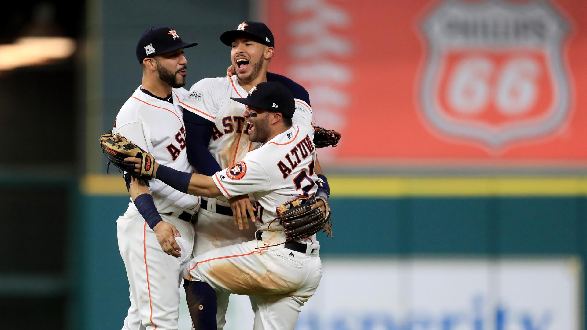 The Defining Moments Of The Astros Game 7 Win Espn Video Espn 3594