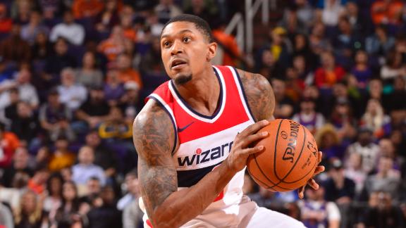 bradley beal stats from last month