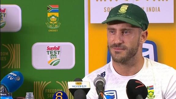 Du Plessis will look to build on the Australian misery. (Cricinfo)