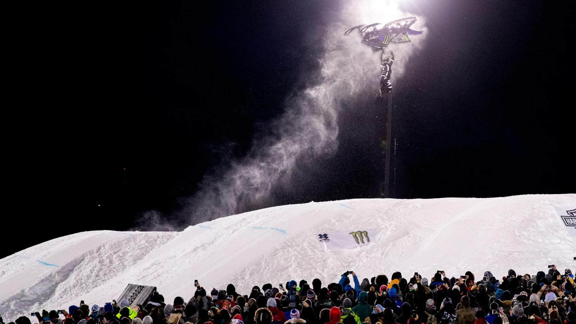 Brett Turcotte Wins Snowmobile Freestyle Gold