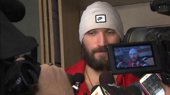 Ovechkin speechless after Holtby's save