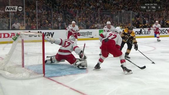 Marchand Swayman Give Bruins 4 2 Win Canes Lead Series 2 1 ABC11